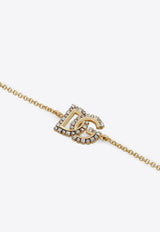 Dolce 
Gabbana DG Logo Fine Link Bracelet Gold WBR2L4 W1111 ZOO00