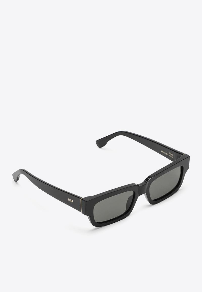 Retrosuperfuture Roma Square Sunglasses WCH-I6MWPVC/M_SUPER-BLK