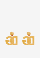 Dolce 
Gabbana DG Logo Clip-On Earrings WEN6P3 W1111 ZOO00 Gold