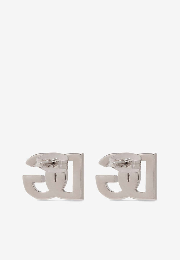 Dolce 
Gabbana DG Logo Stud Earrings WEP6L2 W1111 87655