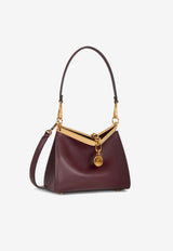 Etro Mini Vela Calf Leather Shoulder Bag Bordeaux WP1B0001AU022R0108WINE