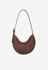 Etro Mini Essential Paisley Jacquard Shoulder Bag Brown WP1I0003AA001M0019BROWN