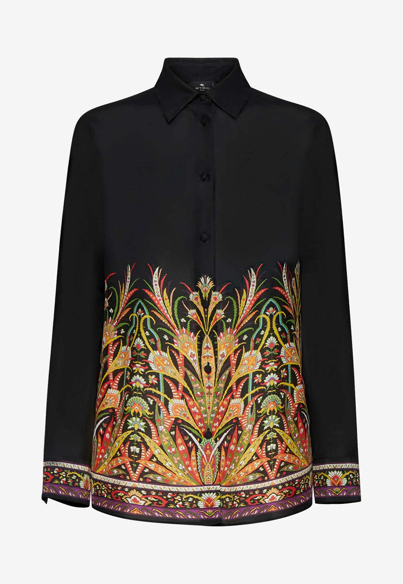 Etro Paisley Print Long-Sleeved Shirt WRIA0013-AK040 X0810 Multicolor