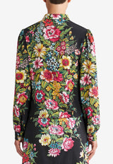 Etro Floral Print Long-Sleeved Shirt WRIA0017-99SA199 X0810 Multicolor