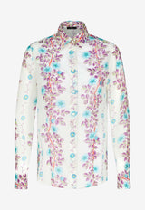 Etro Floral Print Long-Sleeved Shirt WRIA0020-99SA576 X0800 Multicolor