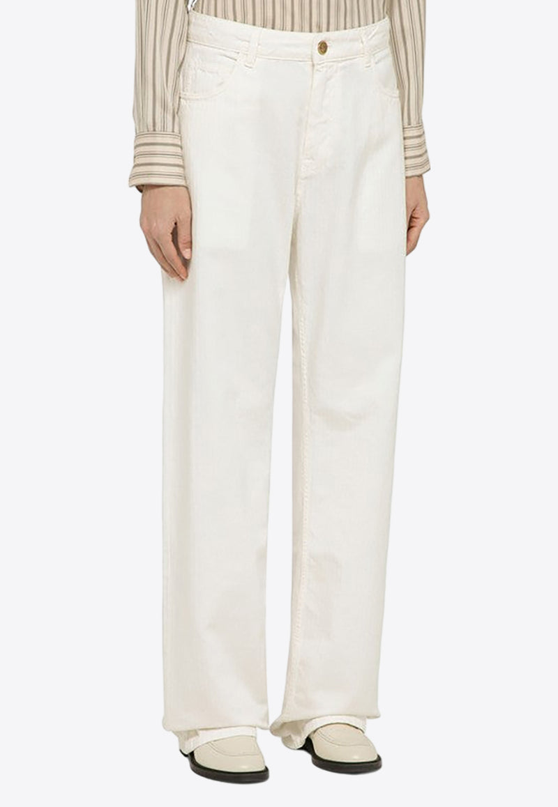 Etro Basic Straight-Leg Jeans White WRNB0005AC169/O_ETRO-W0111