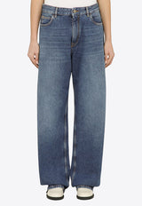 Etro Pegaso Embroidered Baggy Jeans WRNB0005AD171/O_ETRO-S9001