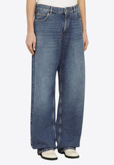 Etro Pegaso Embroidered Baggy Jeans WRNB0005AD171/O_ETRO-S9001