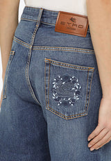 Etro Pegaso Embroidered Baggy Jeans WRNB0005AD171/O_ETRO-S9001