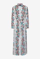 Etro Floral Print Maxi Beach Dress WRPA0002-99SAE88 X0800 Multicolor