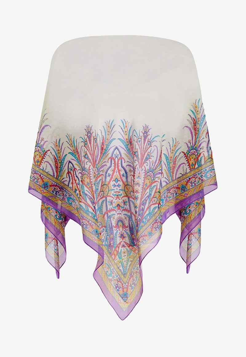 Etro Paisley Print Cover-Up WRPA0009-99SPS42 X0800 White