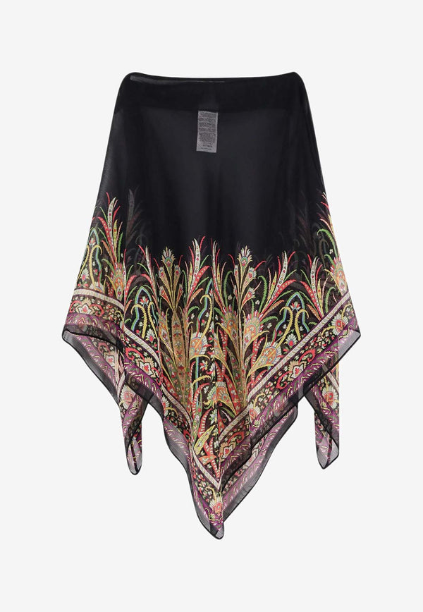 Etro Paisley Print Cover-Up WRPA0009-99SPS42 X0810 Black