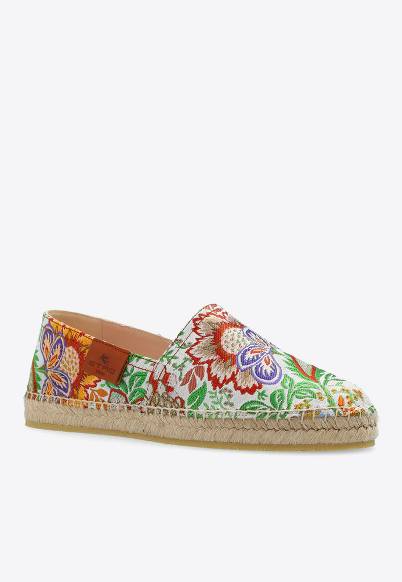 Etro Floral Paisley Jacquard Espadrilles WS4G0001-99TJS41 S9800