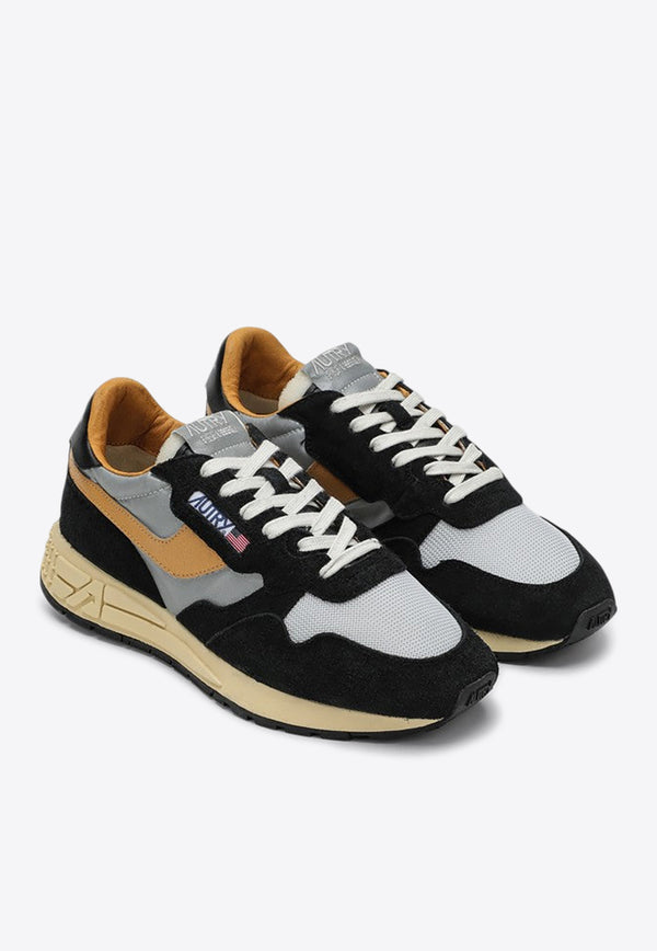 Autry Reelwind Nylon and Suede Low-Top Sneakers Multicolor WWLMRL05/P_AUTRY-RL05