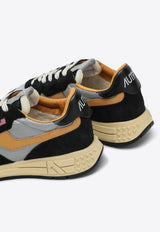 Autry Reelwind Nylon and Suede Low-Top Sneakers Multicolor WWLMRL05/P_AUTRY-RL05