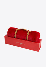 GUESS Faux-Fur Pet Carpet Red XBLETRP4201