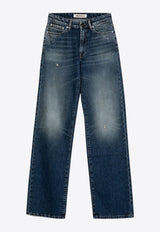 SEMICOUTURE Jennifer Washed-Out Jeans Blue Y4WY05CO/P_SEMI-JNS51