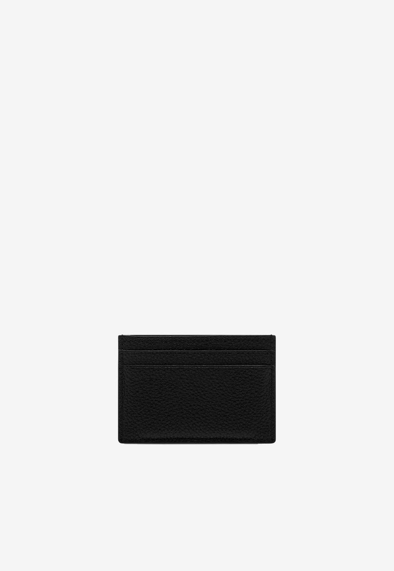 Tom Ford Logo Cardholder in Grain Leather YT232-LCL158G 1N001 Black