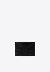 Tom Ford Embossed Leather Cardholder YT232-LGO050L 1N001 Black