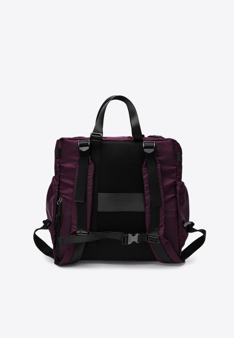 DONE! Zaino East West Backpack Burgundy ZAEWRMNY/P_DONE!-005