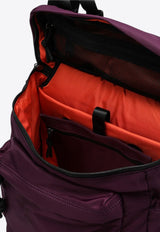 DONE! Zaino East West Backpack Burgundy ZAEWRMNY/P_DONE!-005