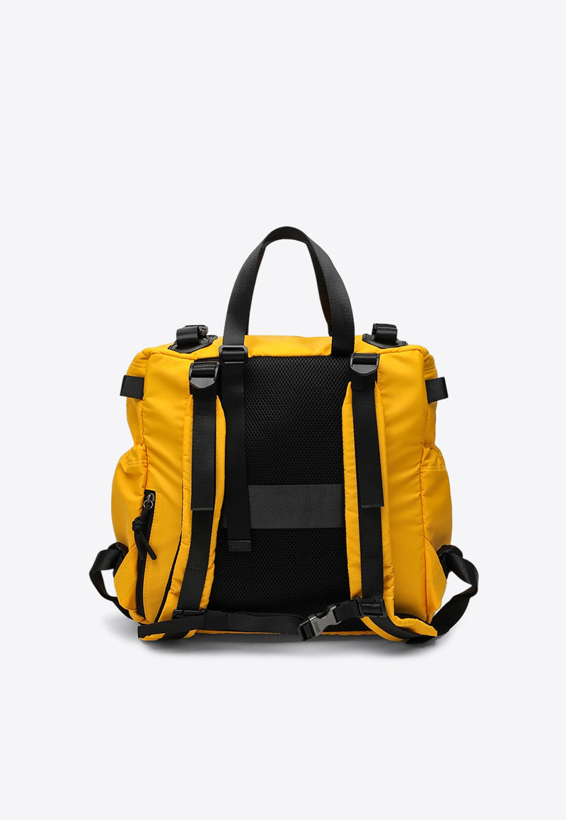 DONE! Zaino East West Backpack Yellow ZAEWRMNY/P_DONE!-006