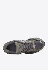 New Balance 2002R Low-Top Sneakers in Castlerock with Natural Indigo ML2002RA Gray