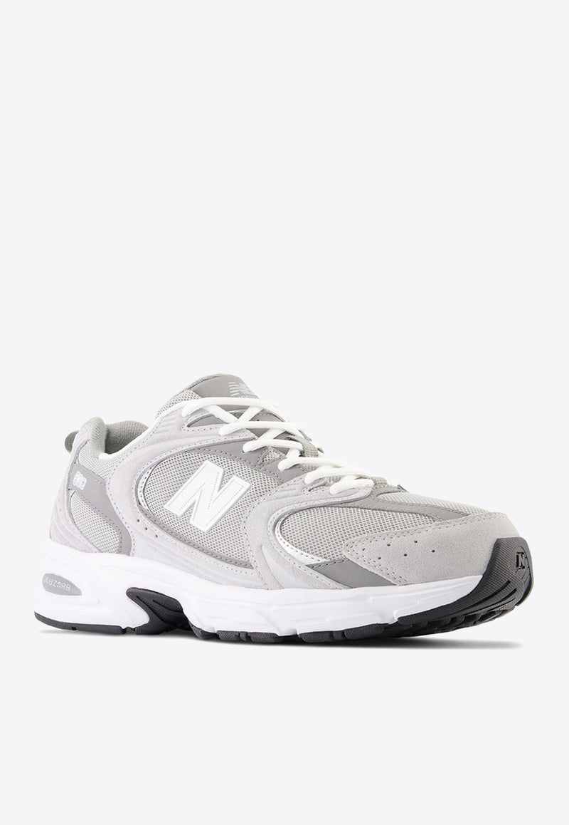 New Balance 530 Low-Top Sneakers in Raincloud with Shadow Gray and Silver Metallic MR530CK Gray