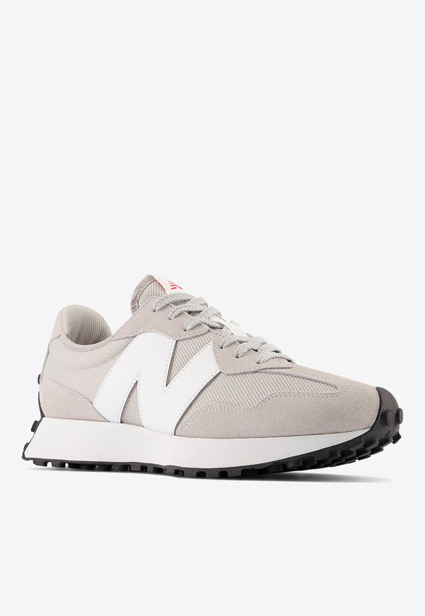 New Balance 327 Low-Top Sneakers in Raincloud with White MS327CGW Gray