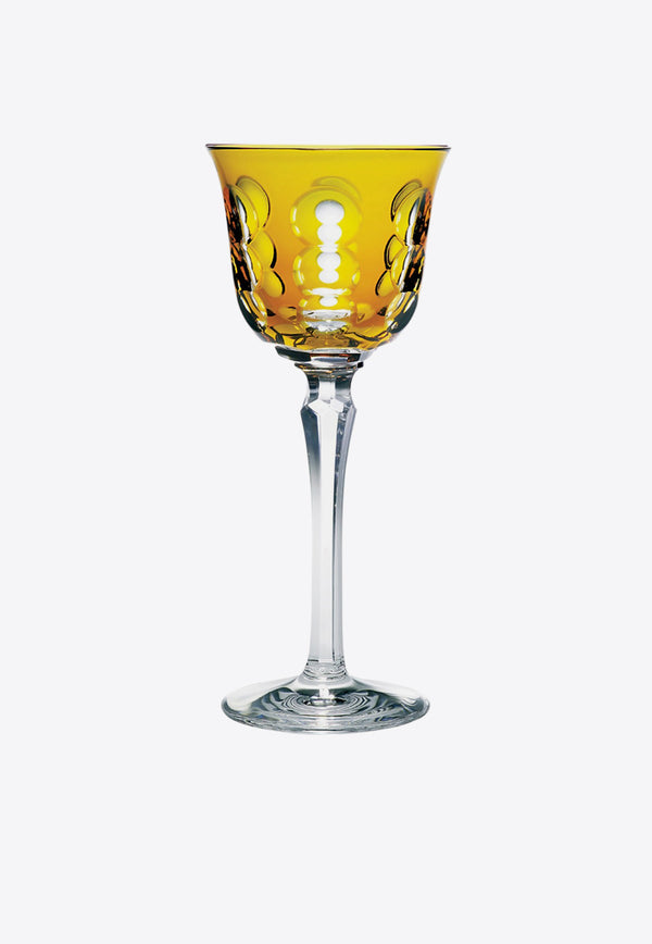 Christofle Kawali Crystal Wine Glass Yellow scopel-111