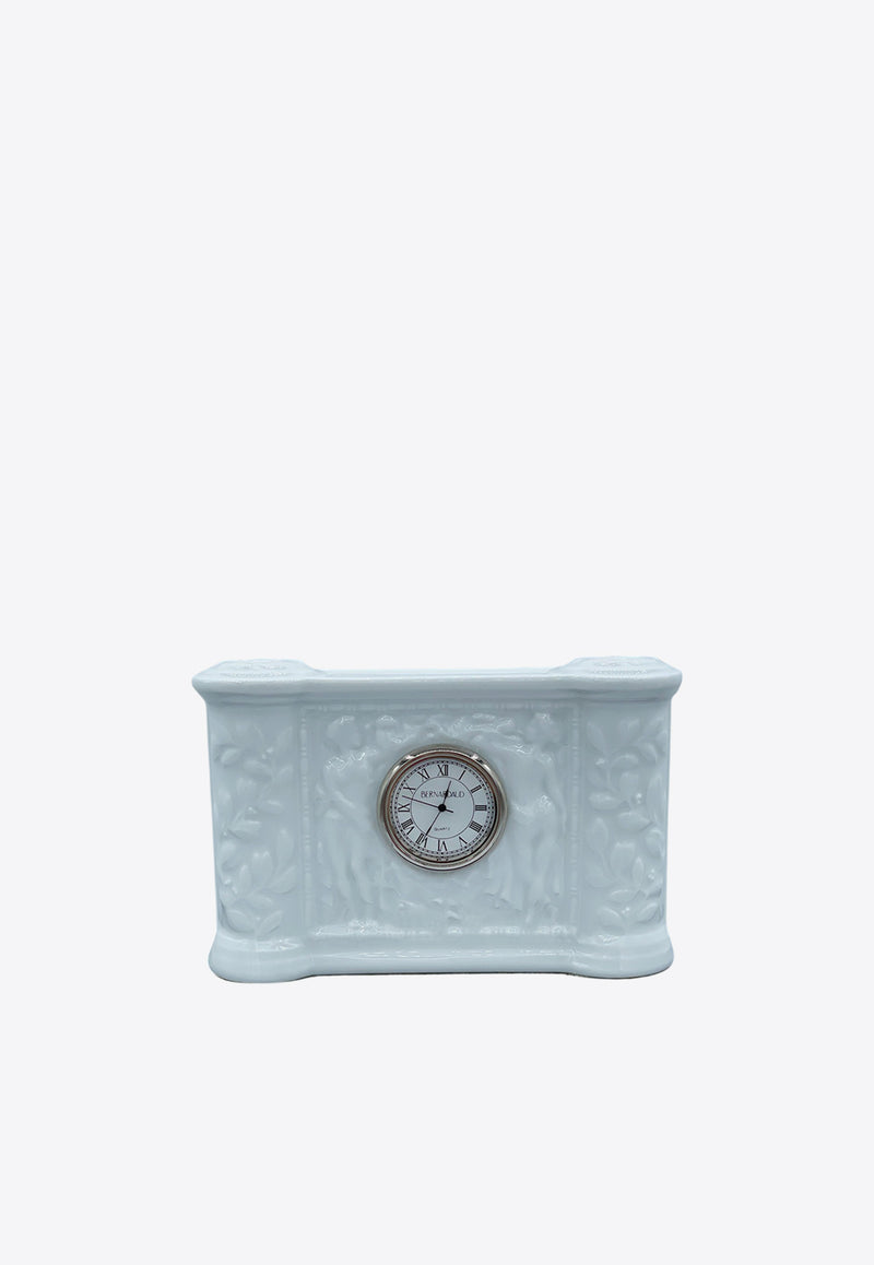 Bernardaud Louvre Desk Clock White scopel-75