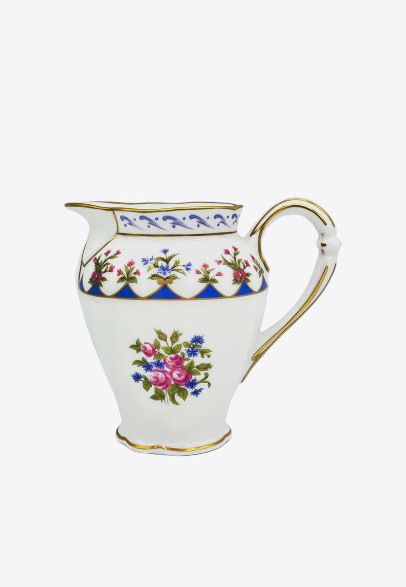 Bernardaud Chateaubriand Floral Creamer White scopel-92