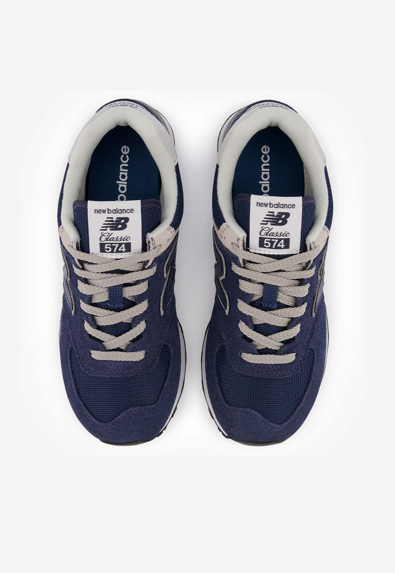 New Balance 574 Low-Top Sneakers in Navy WL574EVN