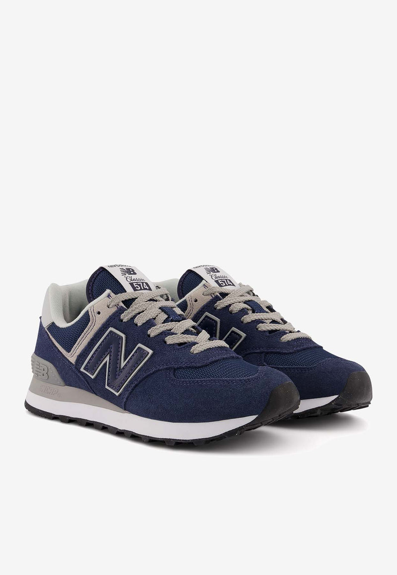 New Balance 574 Low-Top Sneakers in Navy WL574EVN