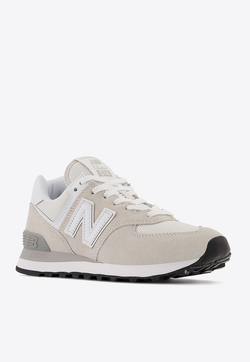 New Balance 574 Core Sneakers in Nimbus Cloud with White WL574EVW Gray