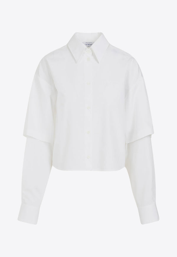 Poplin Bookish Baseball Shirt