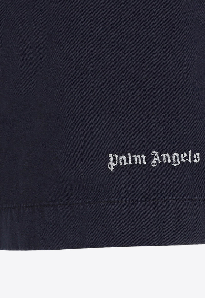 Logo-Embroidered Bermuda Shorts