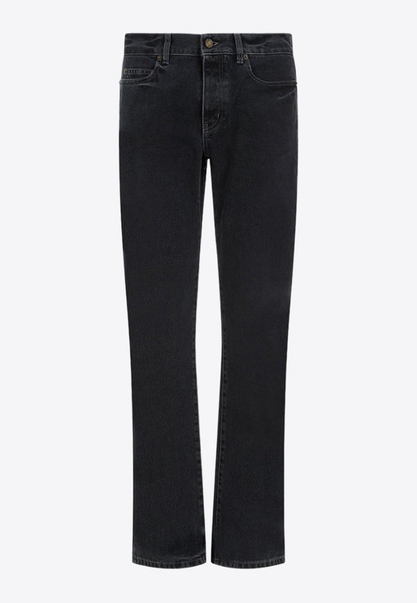 Low-Rise Slim-Fit Jeans