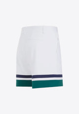 Logo-Patch Tailored Shorts