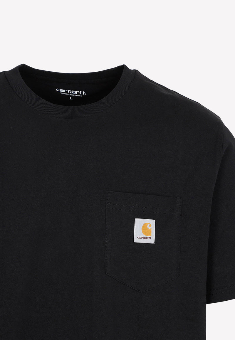 Logo-Patch Crewneck Short-Sleeved T-shirt