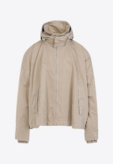 Zip-Up Hooded Jacket