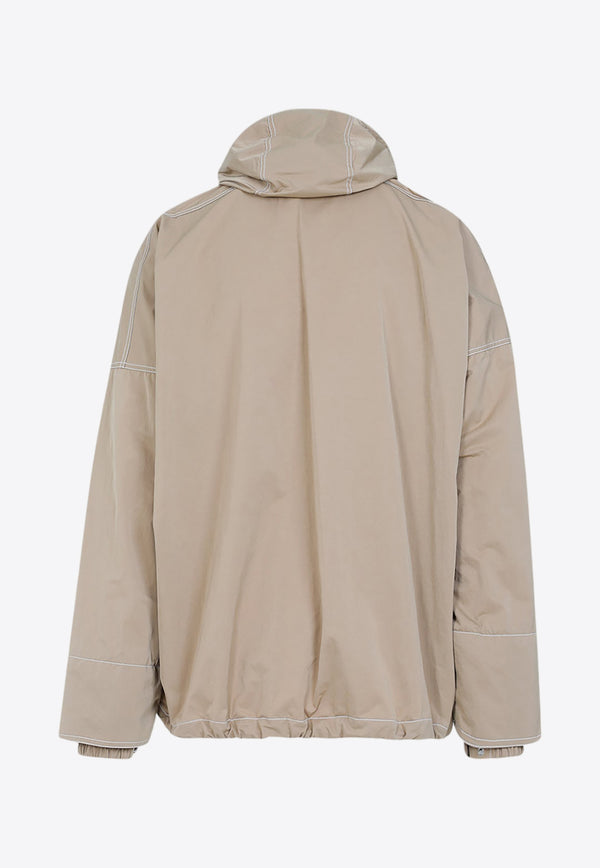 Zip-Up Hooded Jacket