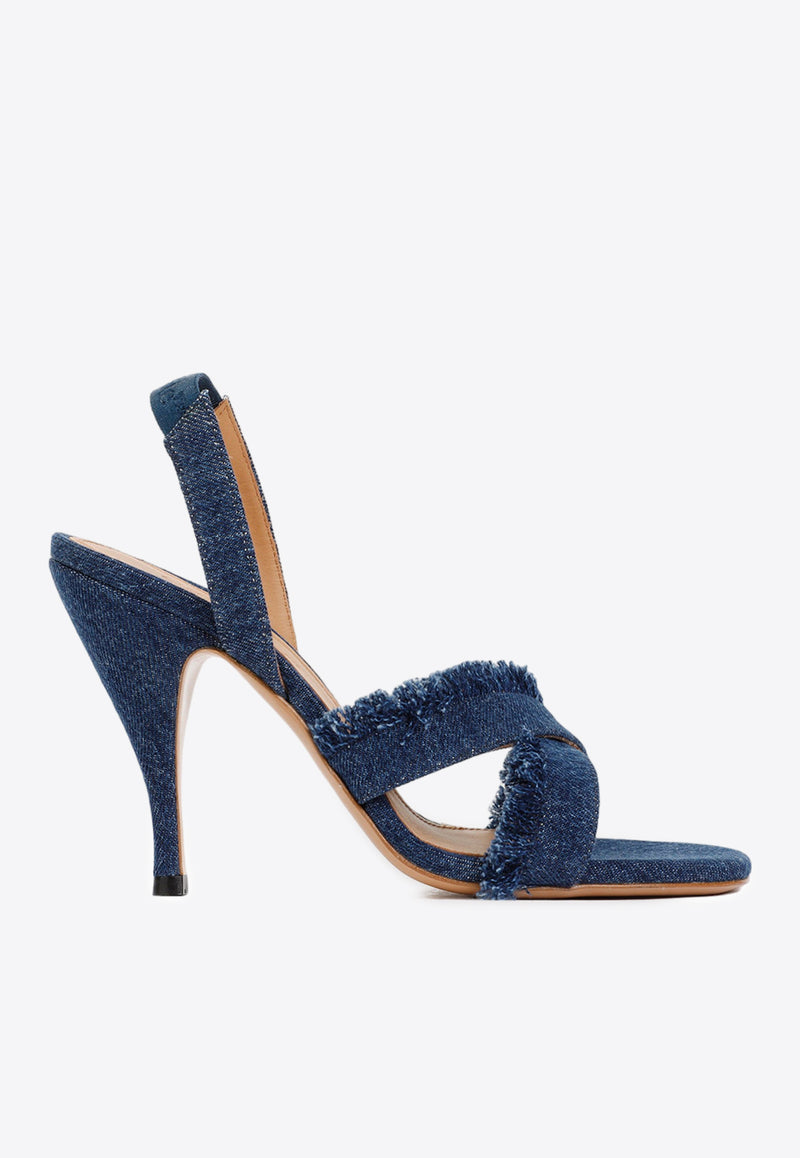 110 Slingback Denim Sandals