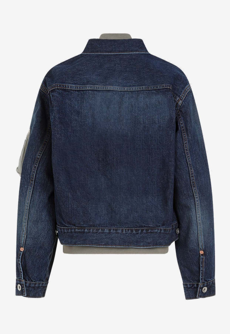 Double Layer Denim Jacket