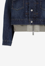 Double Layer Denim Jacket