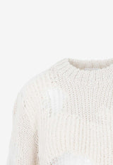 Distressed Knit Sweater