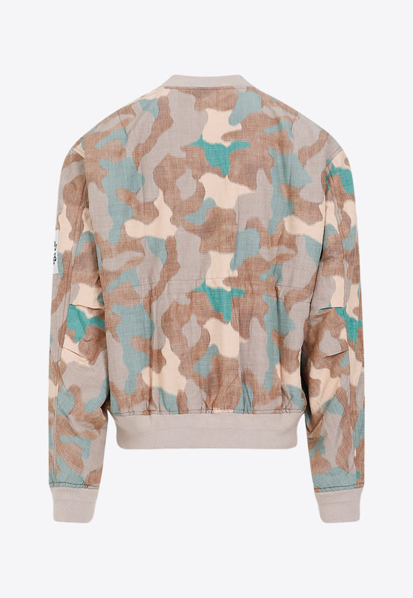 Camouflage Bomber Jacket