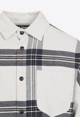 Logo Check Overshirt