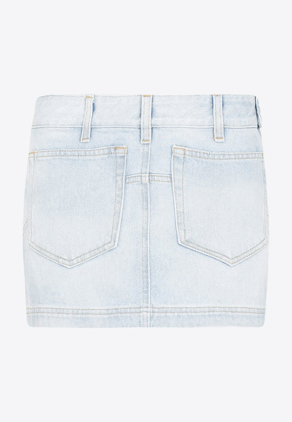 Abra Mini Denim Skirt