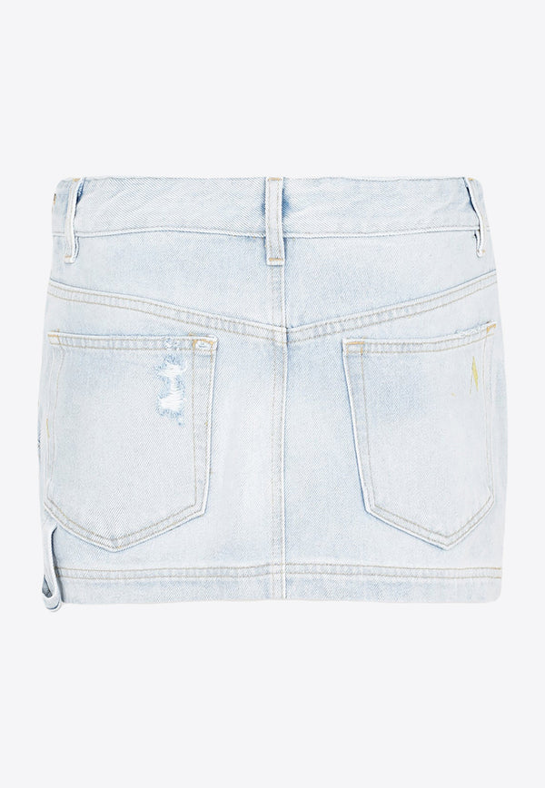 Abra Mini Denim Skirt